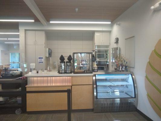 A picture of the Coffee Leaf Cafe inside of C3