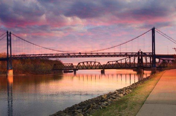 Riverfront at Dusk