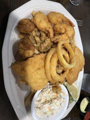 Seafood platter