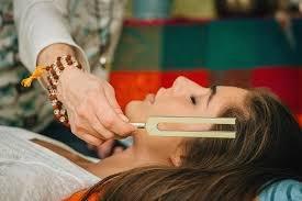 I offer sound healing threw using Tuning Forks and Sound Bowls.