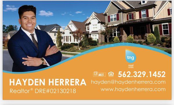 Contact Me: (562)-329-1452 or hayden@haydenherrera.com