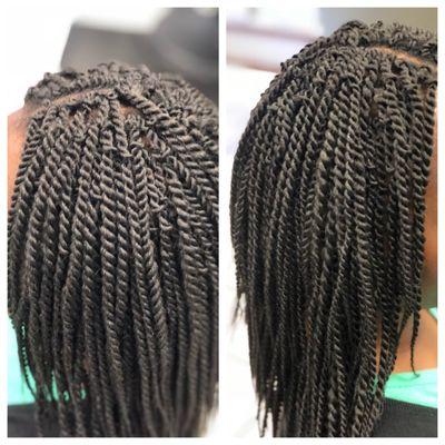 Crochet braids -n- twist style