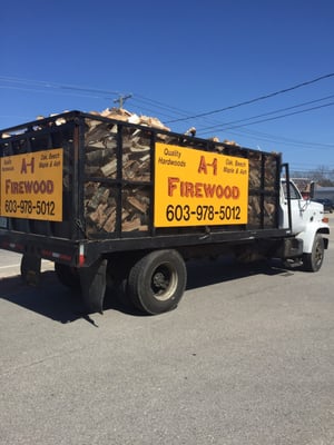 A-1 Firewood.... Great wood, service, prices!! (603)978-5012