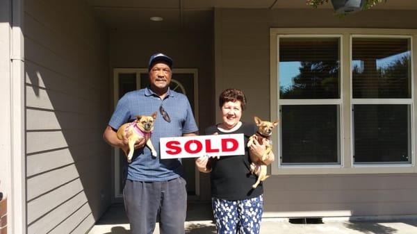 Moving here from Estes Park, CO, Rich & Anita Nelson were a referral from a Portland Knipe Realty agent...