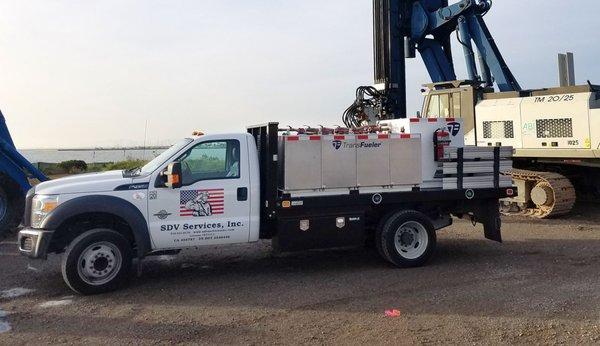 SDV Services, Inc. provides on-site diesel fueling.