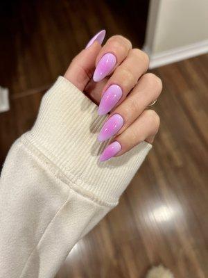 Cute pink ombre