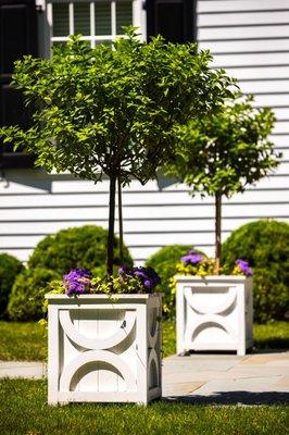 Planters done by Rock Shelter