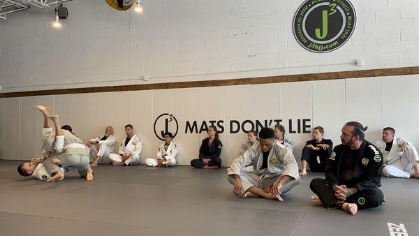 Jiu-jitsu belt testing