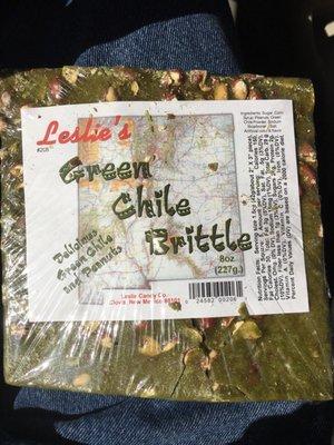 Green chili brittle?! Wow!