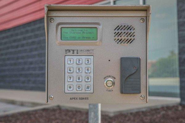 The Storage Project Gate Keypad