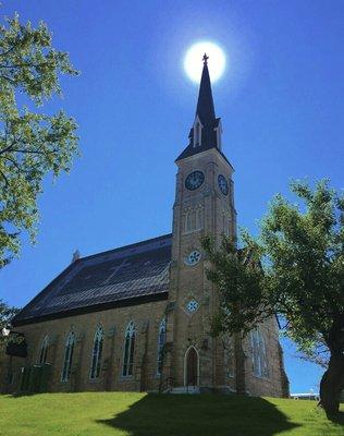 Protestant Chapel - beautiful grounds at the Dayton VA