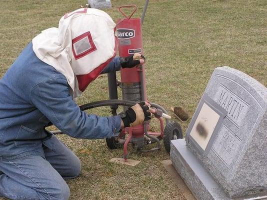 Final dates added to existing monuments in cemeteries.