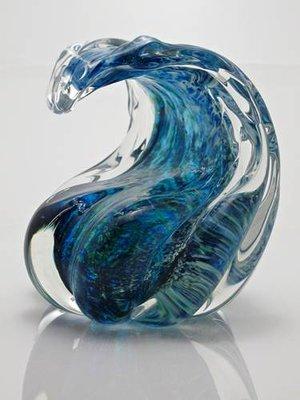 Anchor Bend Glass works available at Silver Bonsai Gallery both in store and online. http://silverbonsai.com/glass-wave-paperweight.html