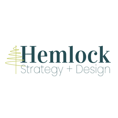 Hemlock Strategy and Design Logo