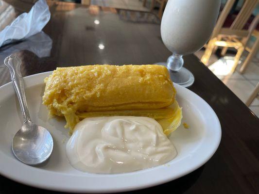 Tamales de Elote