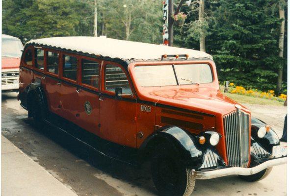 East Glacier Bus Top