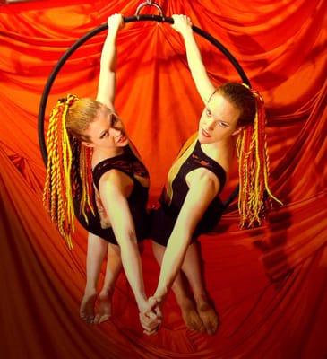 SassyPants Aerial Arts - Laura Witwer Aerial Silk Classes