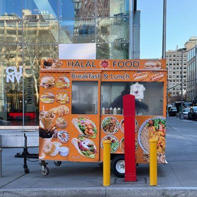 Breakfast & Lunch Halal Cart