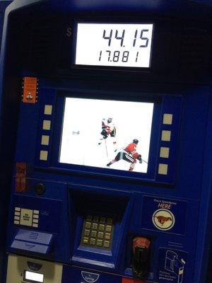 Television at the gas pumps!!!