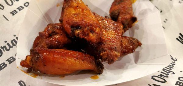 Smoked Buffalo wings