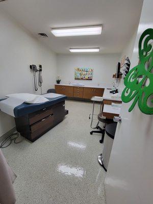 Sanitized Patient room