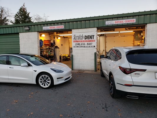 Fresh Ceramic Coatings on a Tesla and Acura! Lifetime Warranties!