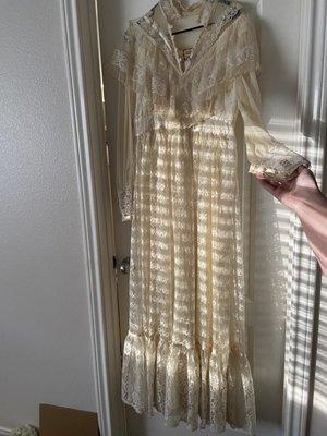 Dress I got!! Bought for 15$ and they are worth 150-200$. Great deal.