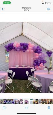 Rosie's party rentals 
    N decorations
    209 404 3673