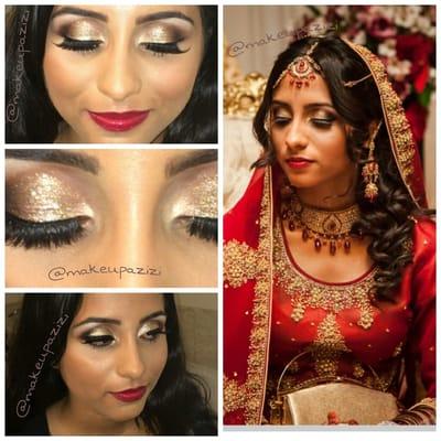 Desi Bridal Makeup and hair by Michelle Azizi