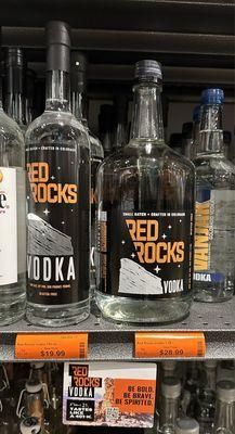 Yes!  They just in the new Red Rocks Vodka!  It's so so smooth!  Bet buy for the price for sure