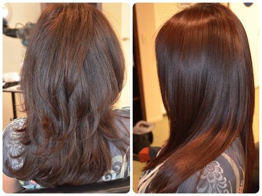 The amazing Keratin Complex Smoothing Treatment.