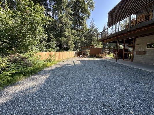 Fence build and patio enclosure