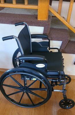 MCKESSON Elite Ultra Lightweight wheelchair. Love it! Delivered immediately and they went through my insurance!