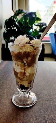 Rose Cardamon Vegan Sundae