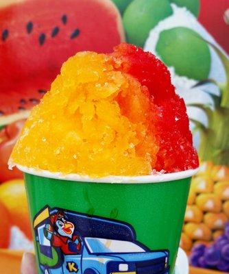 Mango and strawberry