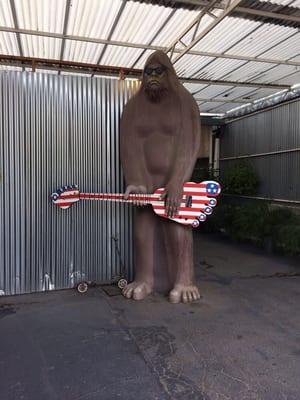 Sasquatch welcomes you!