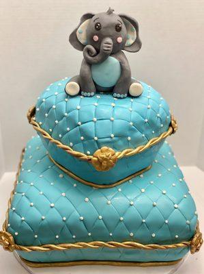 Elephant Pillow Cake