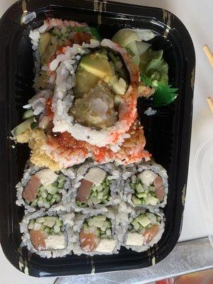 Shrimp Tempura Roll Philadelphia Roll