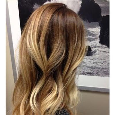 Balayage highlights