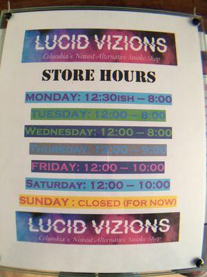 Store hours