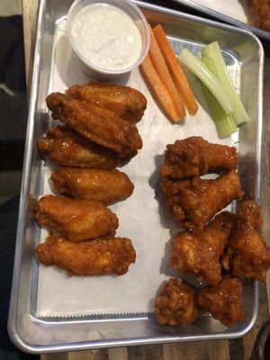 Hot Buffalo wings 12