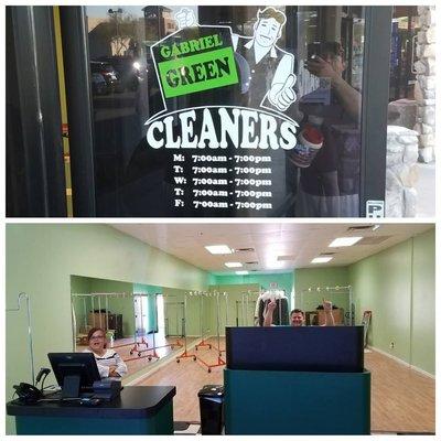 Gabriel Green Cleaners Opening Day!