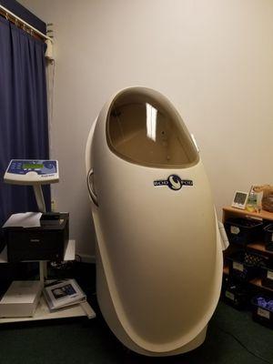 Bod pod - measurements of body fat and lean muscle mass