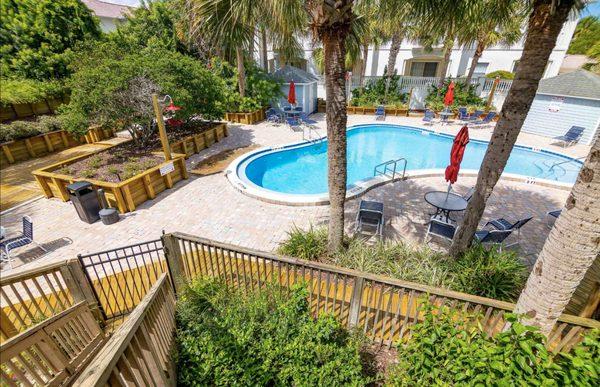 Hibiscus Beach Condo, private beach access, 2 bedrooms, 2 baths.