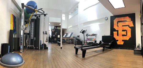 Gym area, Pilates Reformer, Functional Trainer & Cable Machine, and more.