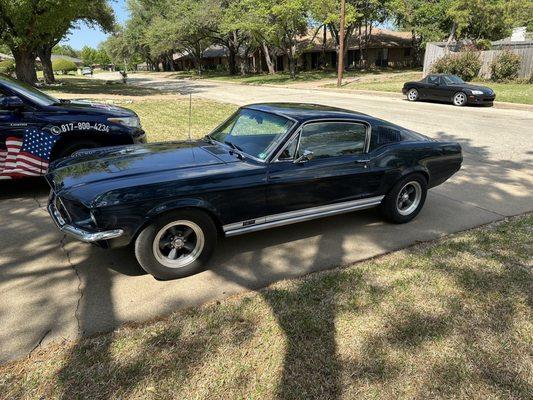 1967 Mustang original clients car