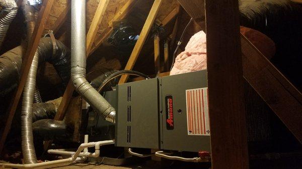 New furnace and coil