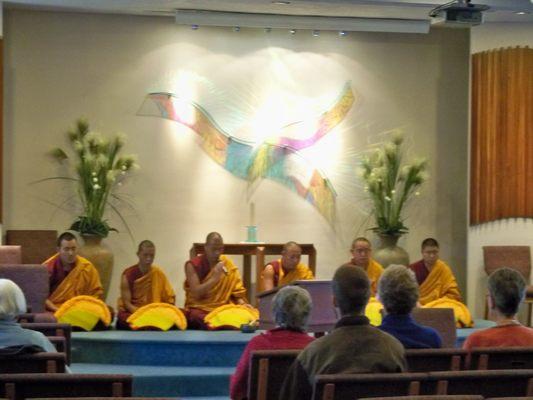 Buddhist Monks Visit