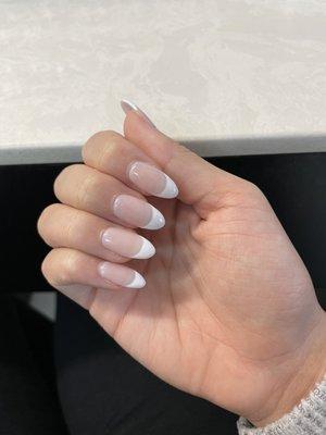 Acrylic full set w/ gel $60