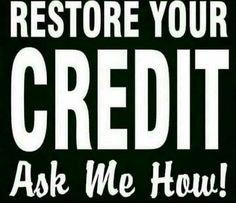 Restore your credit!